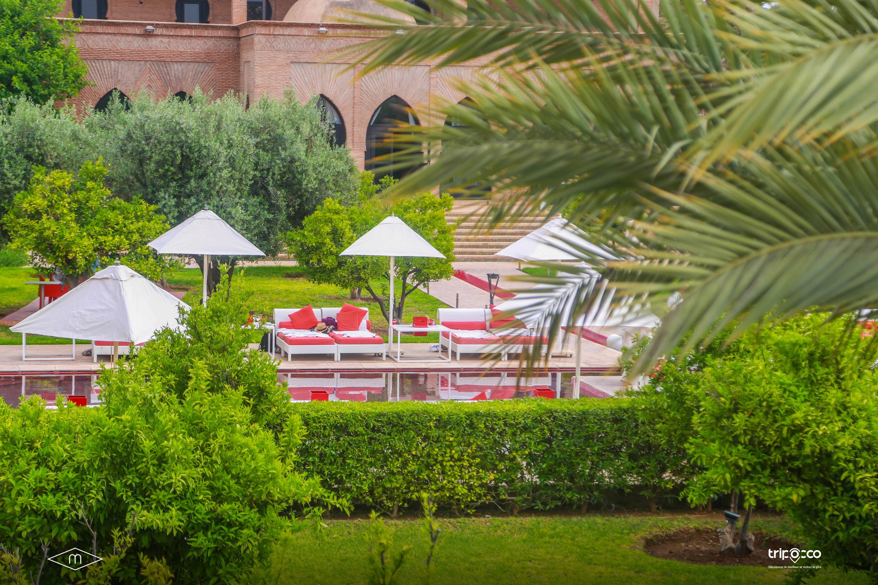 Jardin - Piscine - Murano Resort Marrakech - Maroc